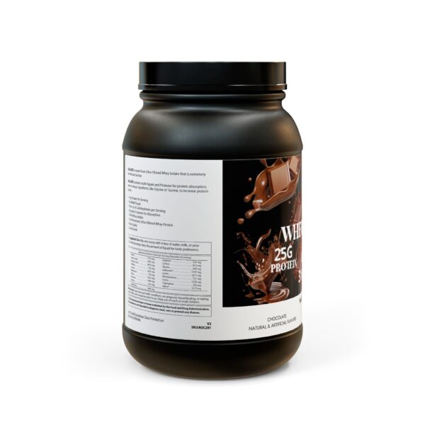 Protein Powder, Whey Isolate Protein Supplement, Protein Shake Chocolate - Image 2