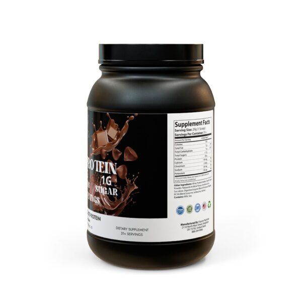 Protein Powder, Whey Isolate Protein Supplement, Protein Shake Chocolate - Image 3