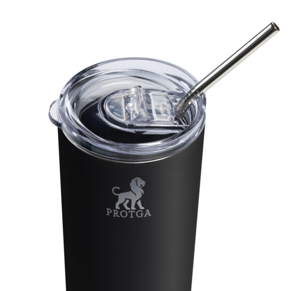 Tumbler with lid and straw, Stainless steel tumbler, tumbler for men women - Image 4