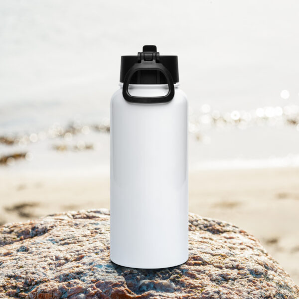 Water bottle for men, Stainless steel water bottle with a straw lid, water bottle with straw - Image 4