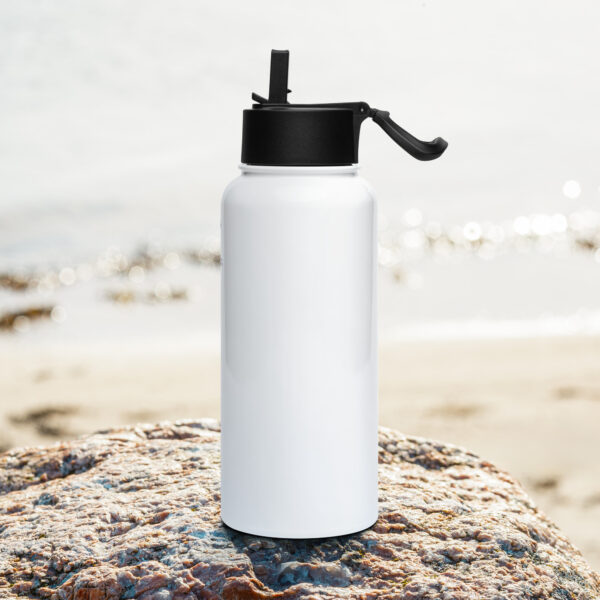 Water bottle for men, Stainless steel water bottle with a straw lid, water bottle with straw - Image 3