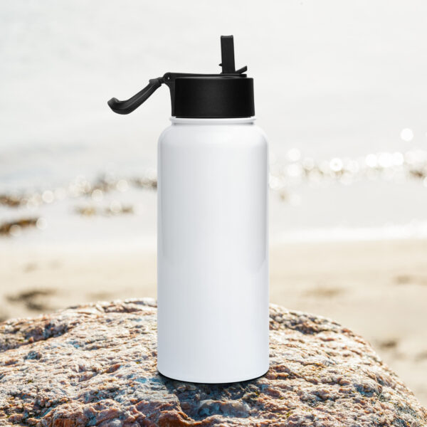 Water bottle for men, Stainless steel water bottle with a straw lid, water bottle with straw - Image 2