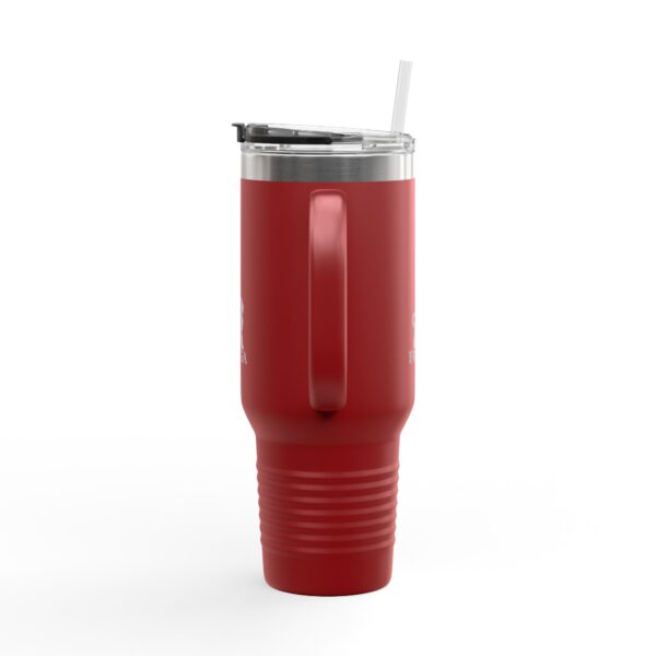Stylish 40oz Insulated Travel Mug with Handle - Perfect for Adventurers - Image 3