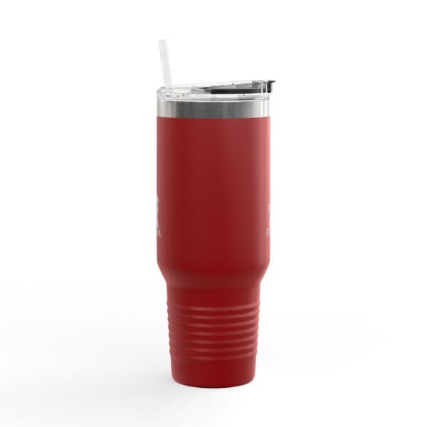 Stylish 40oz Insulated Travel Mug with Handle - Perfect for Adventurers - Image 2