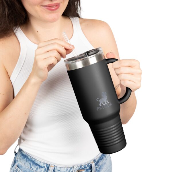 Stylish 40oz Insulated Travel Mug with Handle - Perfect for Adventurers - Image 15