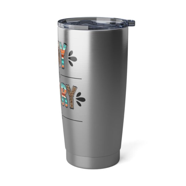 Inspirational Tumbler: Pray More Worry Less, Travel Mug, Gift for Friends, Motivational Cup, Coffee Tumbler, Travel Essentials - Image 4