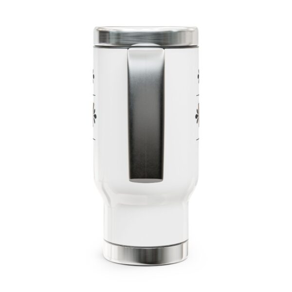 Inspirational Stainless Steel Travel Mug - "Pray More, Worry Less", 14oz - Image 4