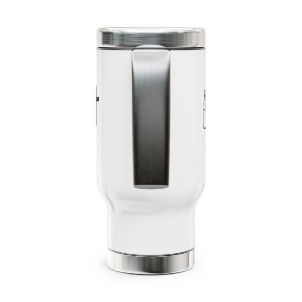Inspirational Travel Mug - "Be the Light" Matthew 5:14 - 14oz Stainless Steel - Image 4