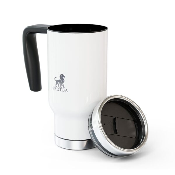 PROTGA Stainless Steel Travel Mug with Handle - 14oz Coffee Cup for On-the-Go - Image 8