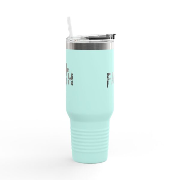 Faith Insulated Travel Mug - 40oz | Perfect for On-the-Go Inspiration - Image 2