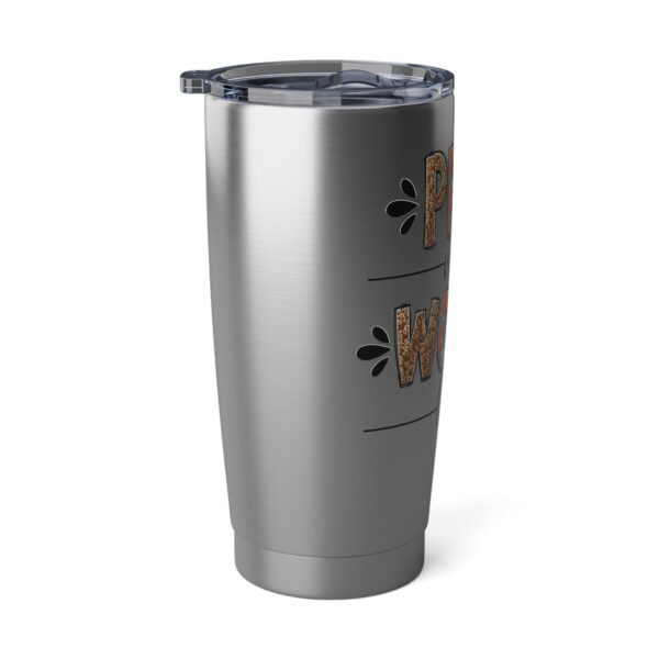 Inspirational Tumbler: Pray More Worry Less, Travel Mug, Gift for Friends, Motivational Cup, Coffee Tumbler, Travel Essentials - Image 3
