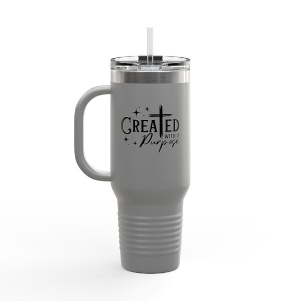 40oz Insulated Travel Mug - Created with a Purpose, christian travel mug gift - Image 14