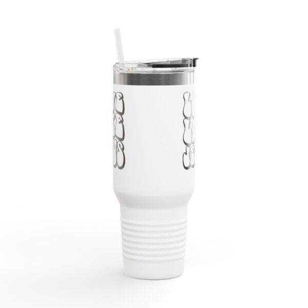 Inspirational Insulated Travel Mug - 40oz Love Like Jesus Design - Image 6