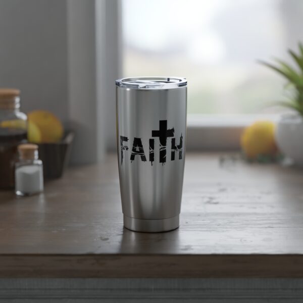 Faith-Inspired 20oz Travel Tumbler | Gift for Believers & Nomads | Reusable Drinkware - Image 5