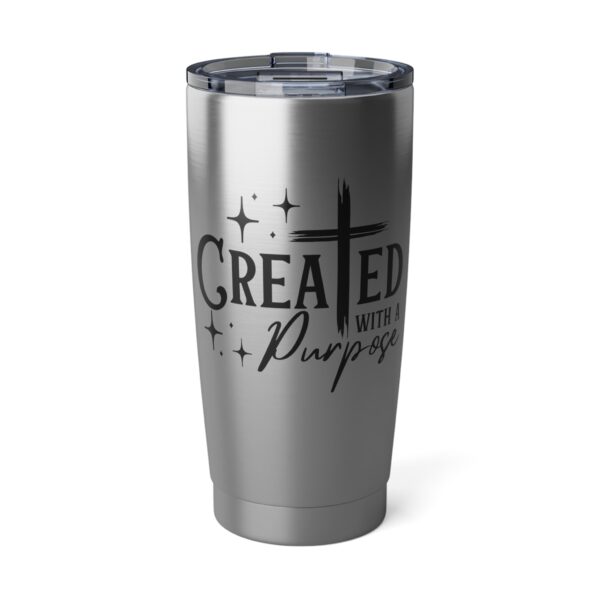 Inspirational Tumbler - Created with a Purpose | Hot Beverage Travel Cup, Motivational Quote Drinkware, Gifting Ideas for Women, [...]