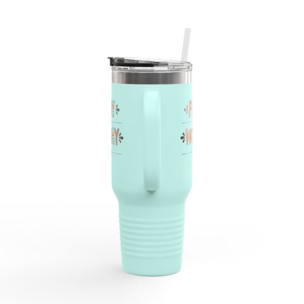 Pray More Worry Less Insulated Travel Mug - 40oz Motivational Drinkware - Image 13