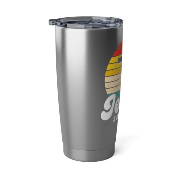 Jesus Saves Bro Tumbler, Inspirational Travel Mug, Faith-Based Gift, Motivational Drinkware, Christian Reusable Cup, Religious Tumblers - Image 3