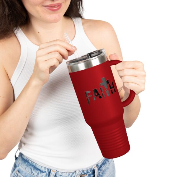 Faith Insulated Travel Mug - 40oz | Perfect for On-the-Go Inspiration - Image 15