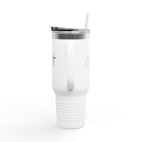 Inspirational Insulated Travel Mug - 40oz "Be the Light" - Perfect for Coffee Lovers - Image 8