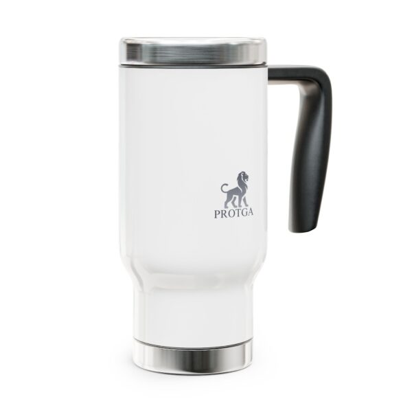 PROTGA Stainless Steel Travel Mug with Handle - 14oz Coffee Cup for On-the-Go - Image 5
