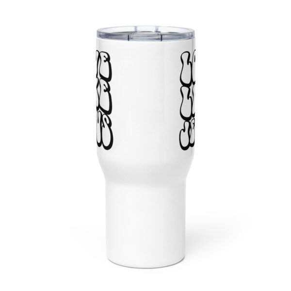 Travel mug with a handle, Christian travel mug, Love like Jesus - Image 3