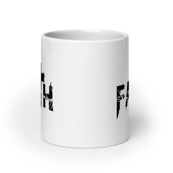 Christian coffee mug gift, Faith mug, gift for her, gift for him, White glossy mug - Image 9